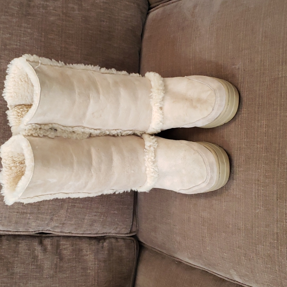 Ugg Sundance shearling long boots